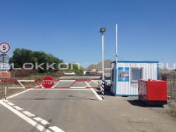 Контрольно-пропускной пункт (КПП) для строй объекта Аэропорт Южный в Апшеронске